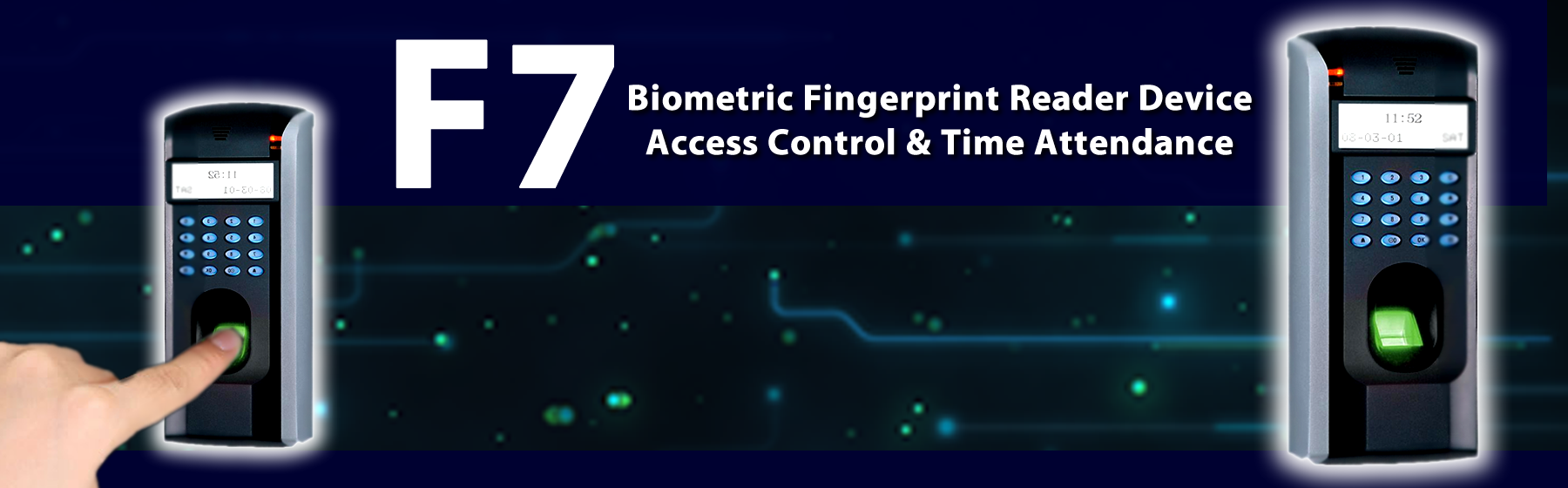 F7 biometric Fingerprint scanners